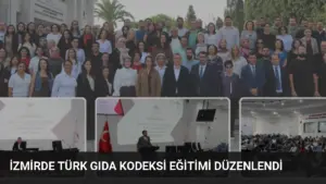 İzmirde Türk Gıda Kodeksi Eğitimi Düzenlendi