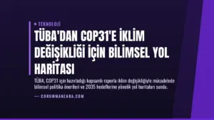 TÜBA’dan COP31’e İklim Değişikliği İçin Bilimsel Yol Haritası