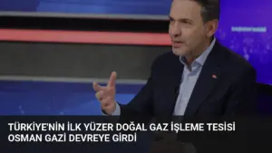 Türkiye’nin İlk Yüzer Doğal Gaz İşleme Tesisi Osman Gazi Devreye Girdi